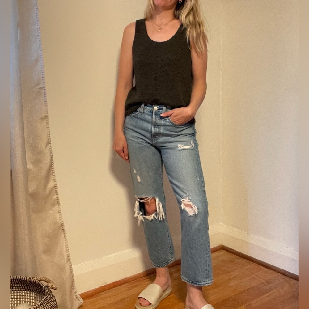 Sleeveless Knit Top